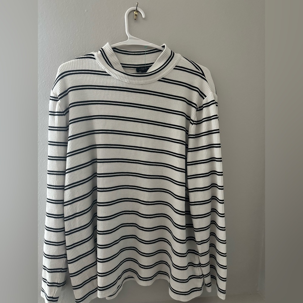 Striped Black and White Sweater